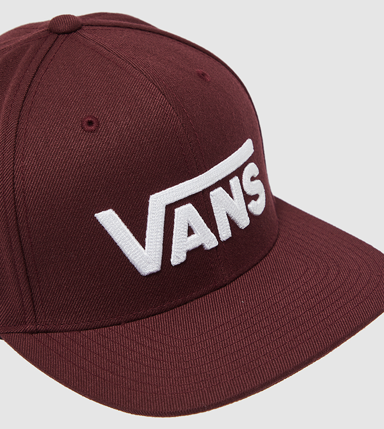 Buy Vans Drop V II Snapback Cap In Maroon 6thStreet UAE