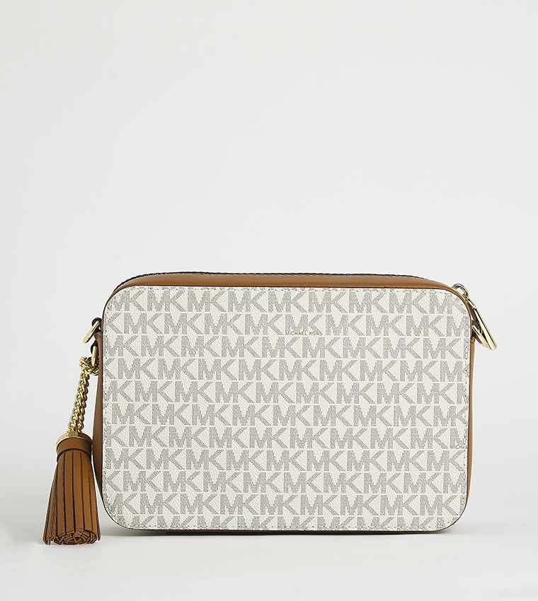 Monogram Patterned Camera Bag