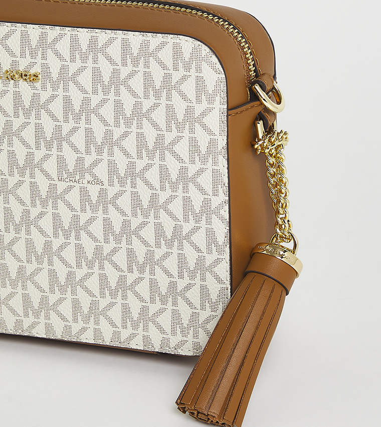 Monogram Patterned Camera Bag