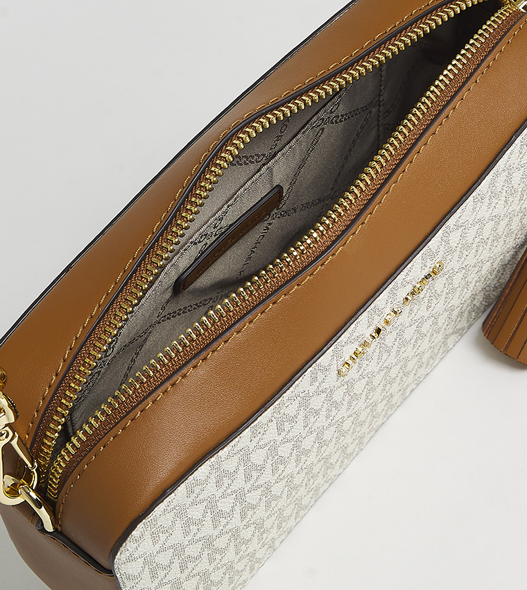 Monogram Patterned Camera Bag