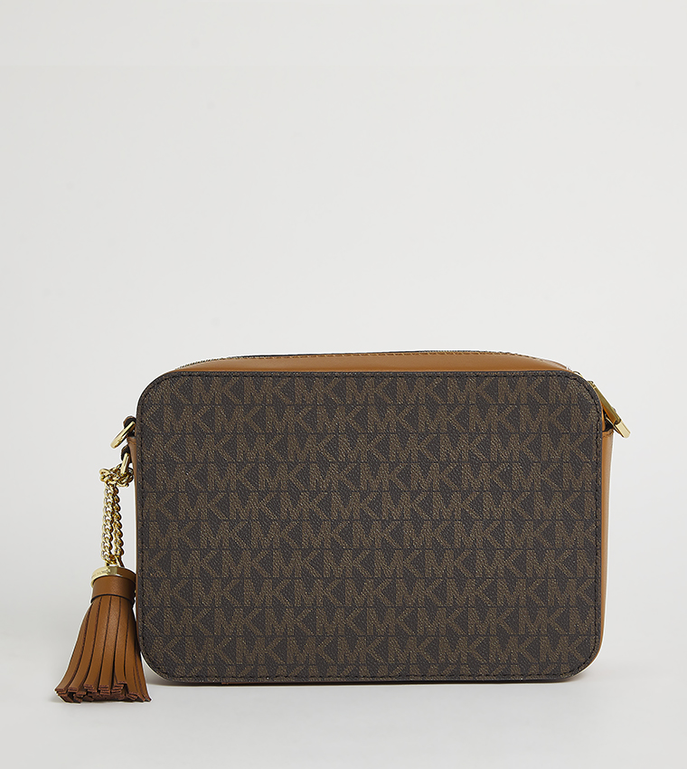 Monogram Patterned Camera Bag