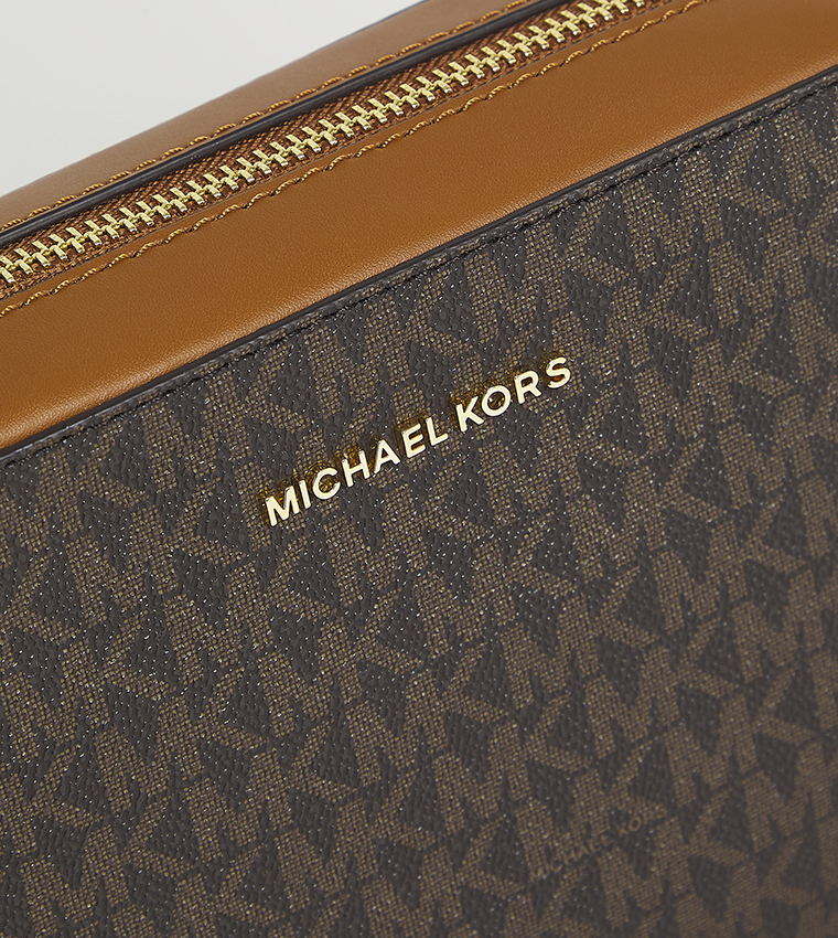 Monogram Patterned Camera Bag