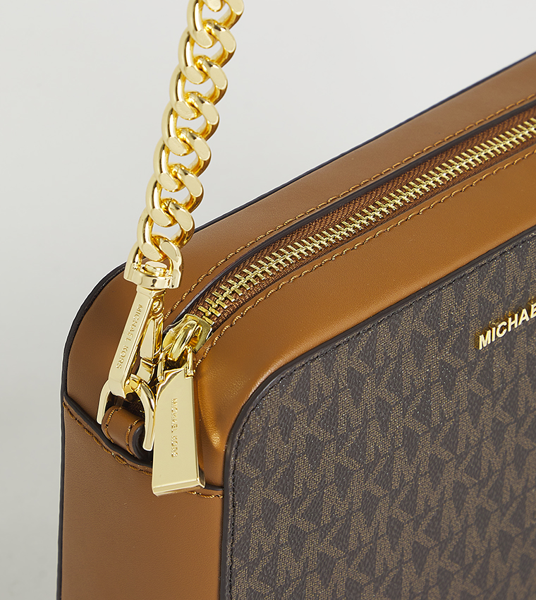 Monogram Patterned Camera Bag