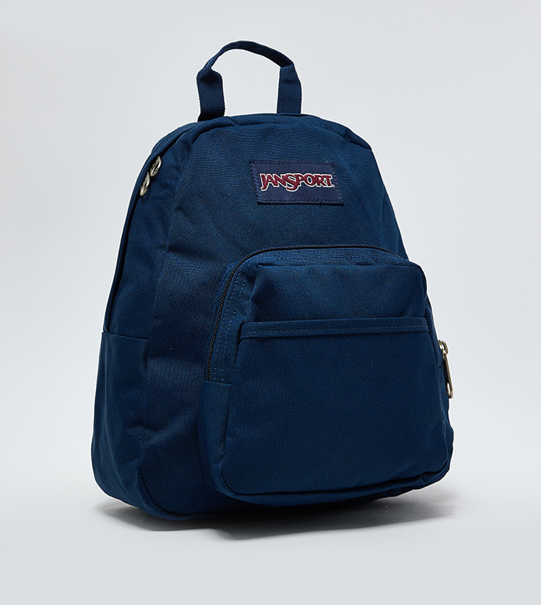 Label Detail Front Pocket Backpack