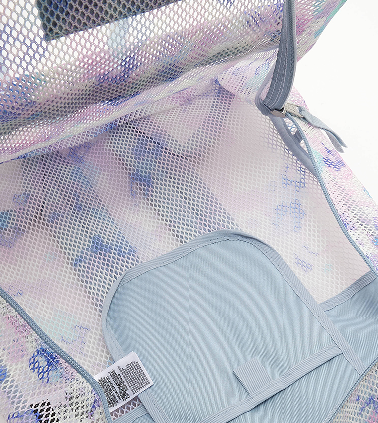 Printed Logo Badge Backpack