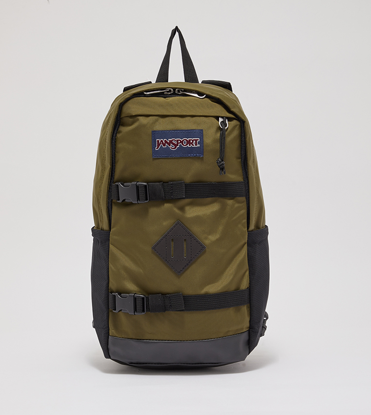 Army green jansport outlet backpack