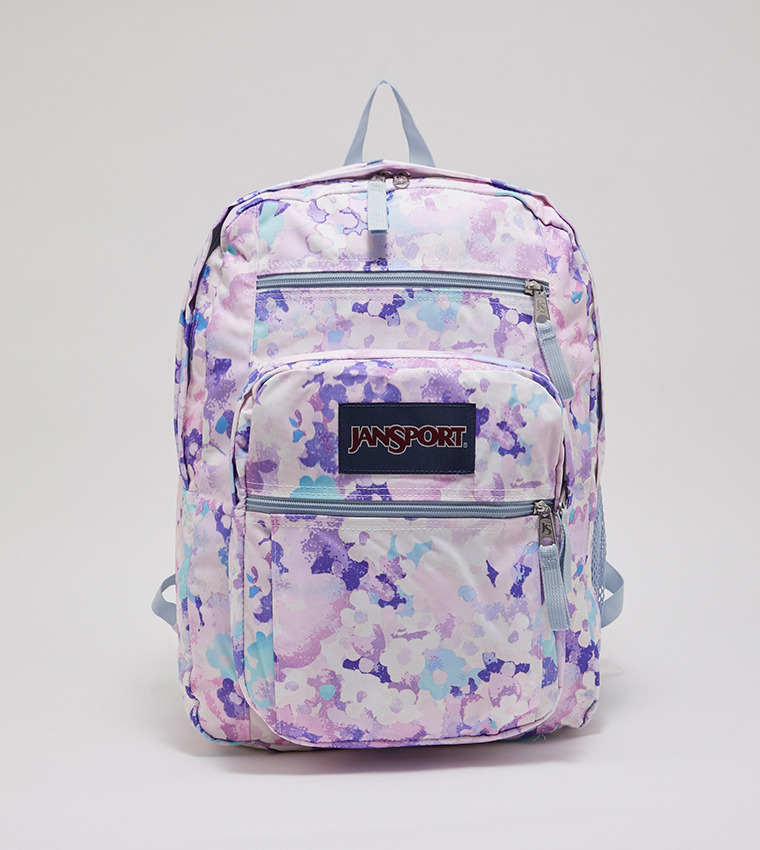 Jansport floral big student backpack best sale