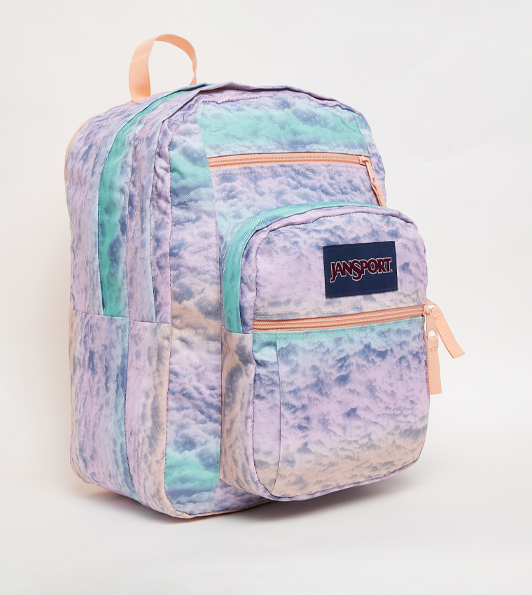 Printed Front Pocket Backpack
