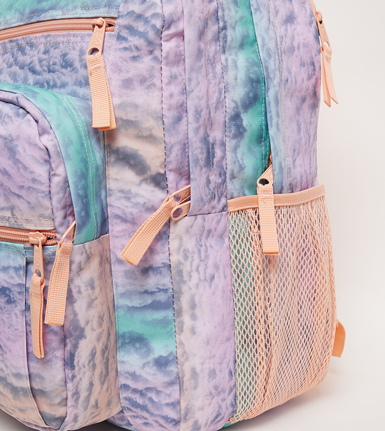 Printed Front Pocket Backpack
