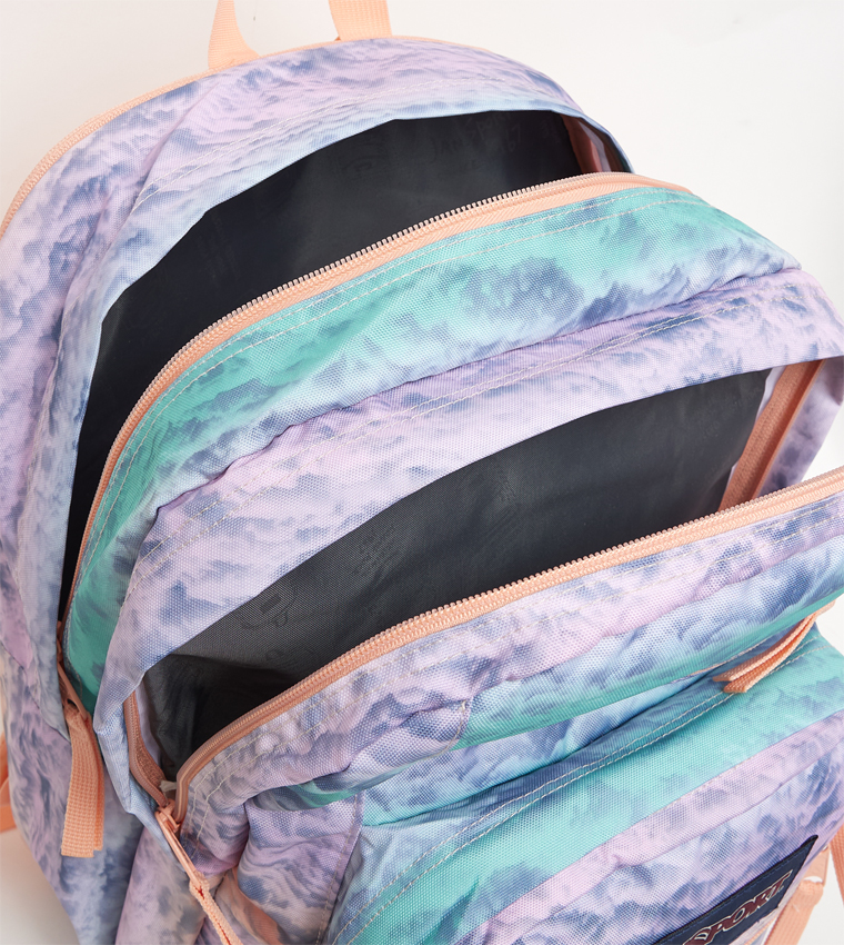 Printed Front Pocket Backpack