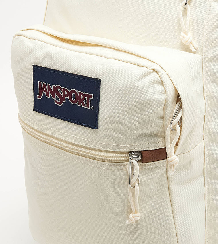 Buy Jansport Logo Badge Zipper Backpack In Brown 6thStreet Bahrain