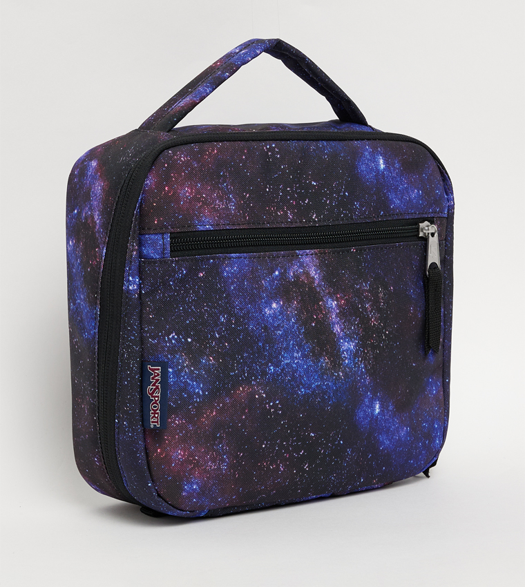 Printed Top-Handle Lunch Bag