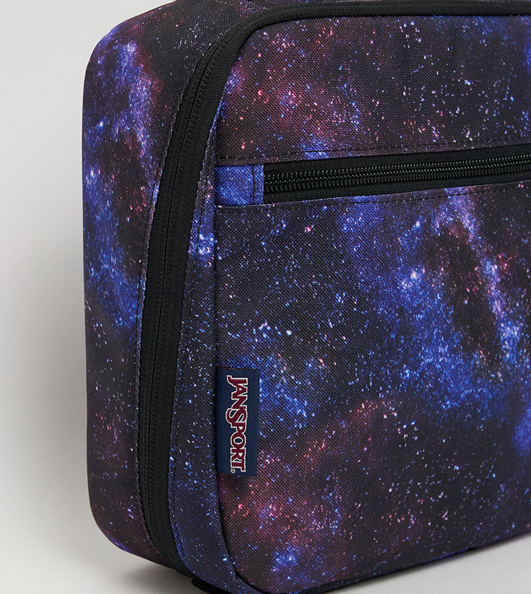 Printed Top-Handle Lunch Bag