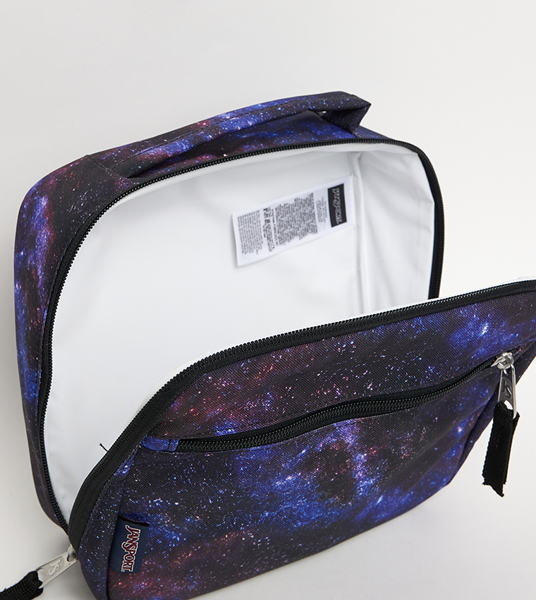 Printed Top-Handle Lunch Bag
