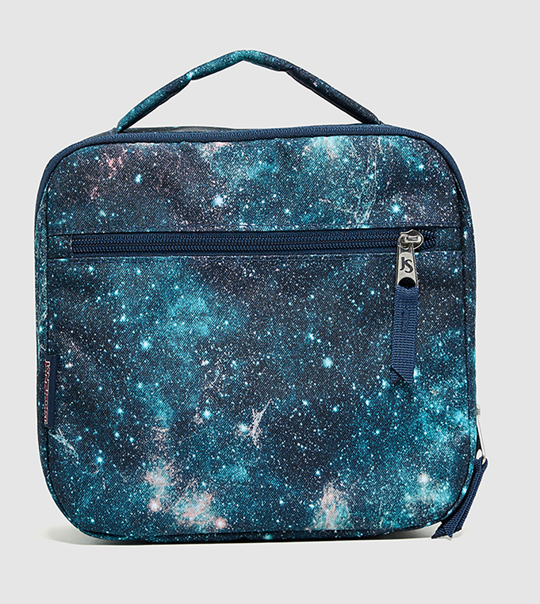 Printed Top-Handle Lunch Bag