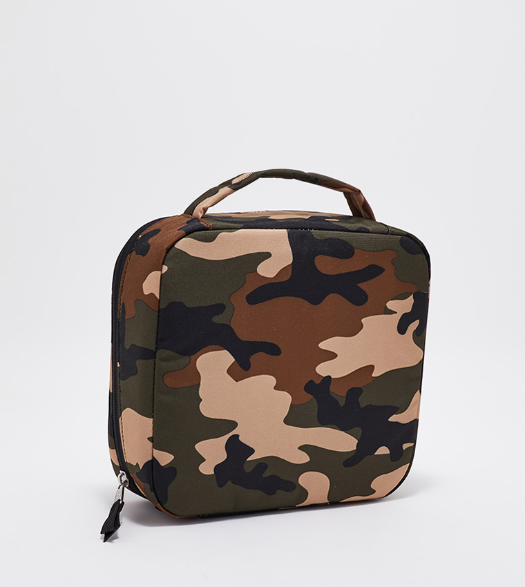 Jansport camo 2025 lunch box