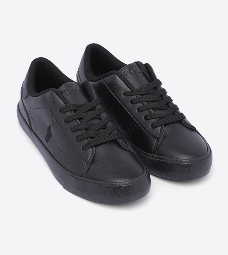 Buy Polo Ralph Lauren PU Casual Footwear For Boys Black In Black 6thStreet Bahrain