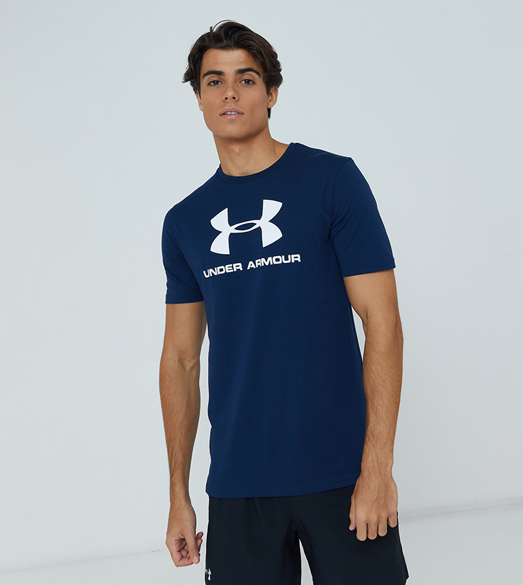 Under armour t clearance shirts blue