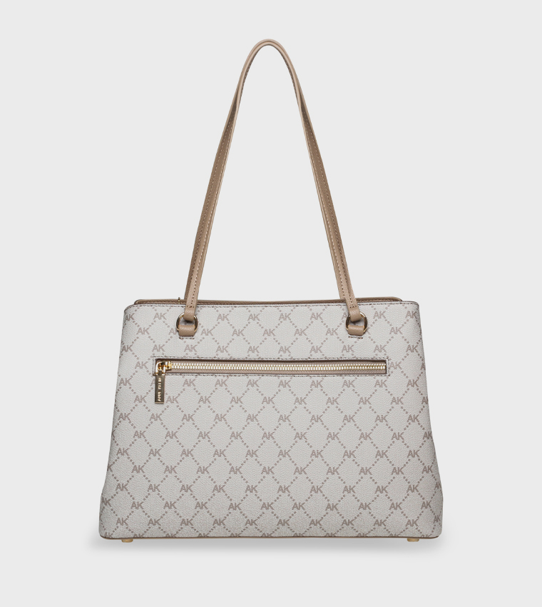 Monogram Patterned Shoulder Bag