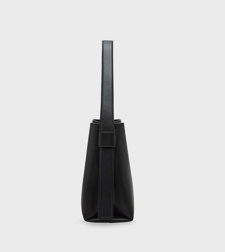 Textured Shoulder Bag