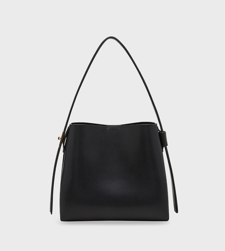 Textured Shoulder Bag