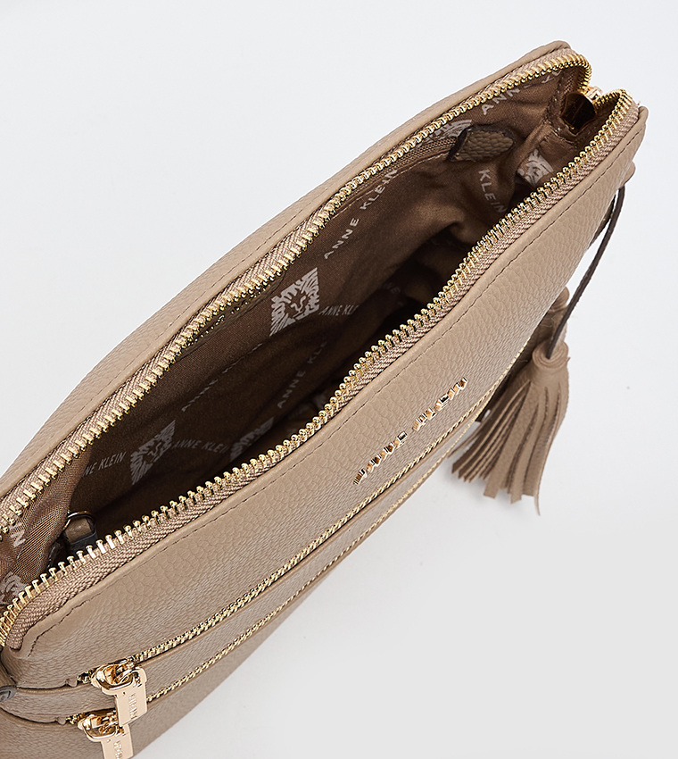 Textured Crossbody Bag Gift Set