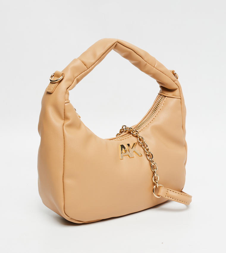 Logo Detail Hobo Bag