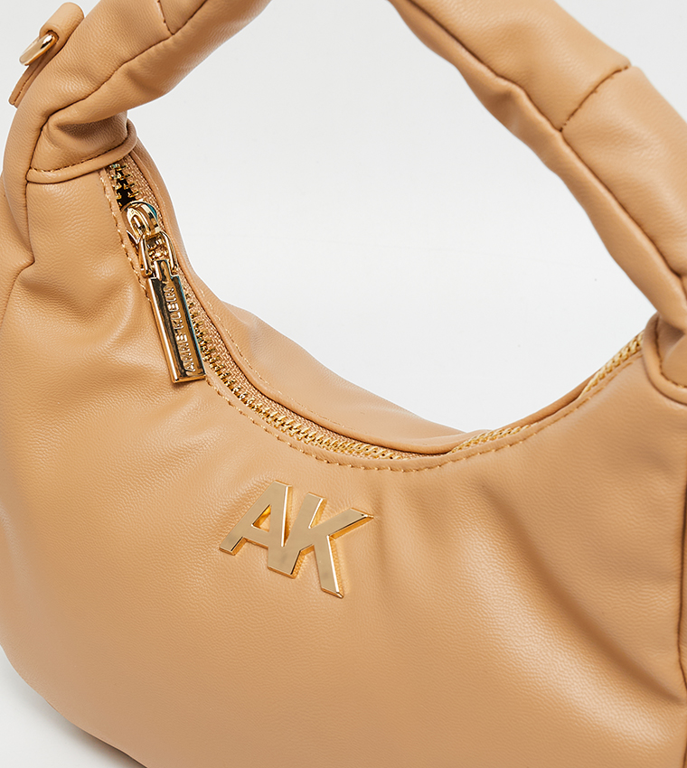 Logo Detail Hobo Bag