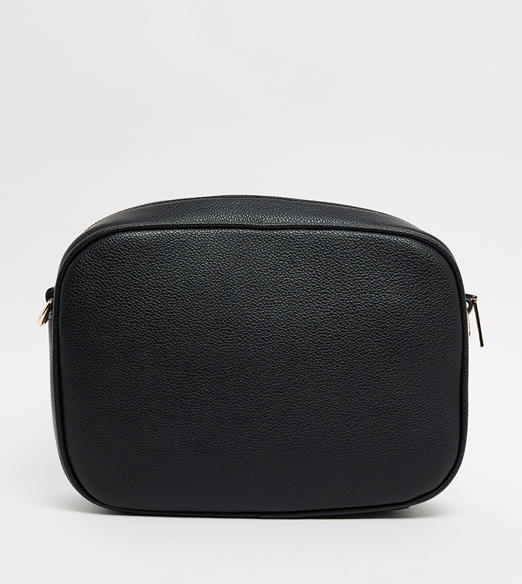 Monogram Detail Shoulder Bag with Pouch