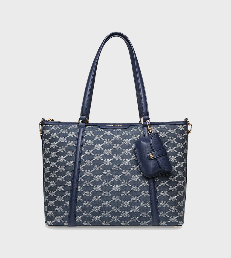 Anne klein logo tote sale