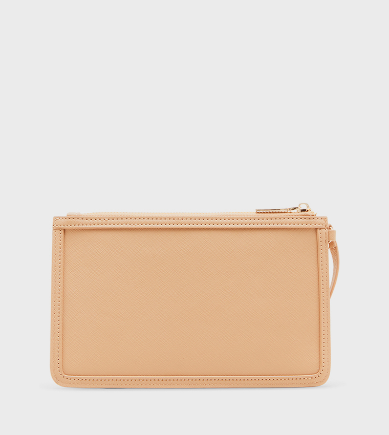 Logo Metal Wallet with Card Holder