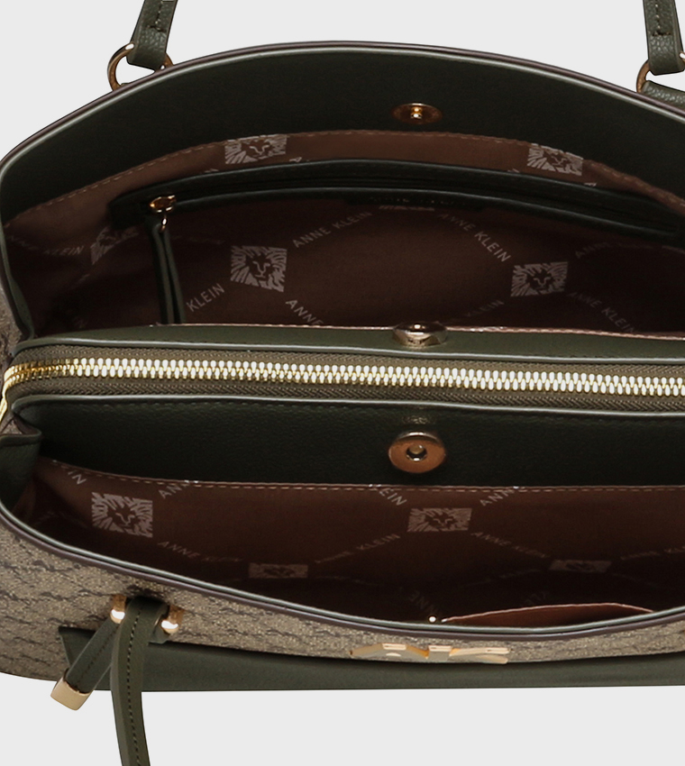 Monogram Patterned Shoulder Bag