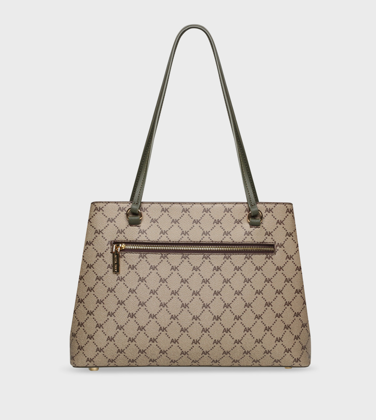 Monogram Patterned Shoulder Bag
