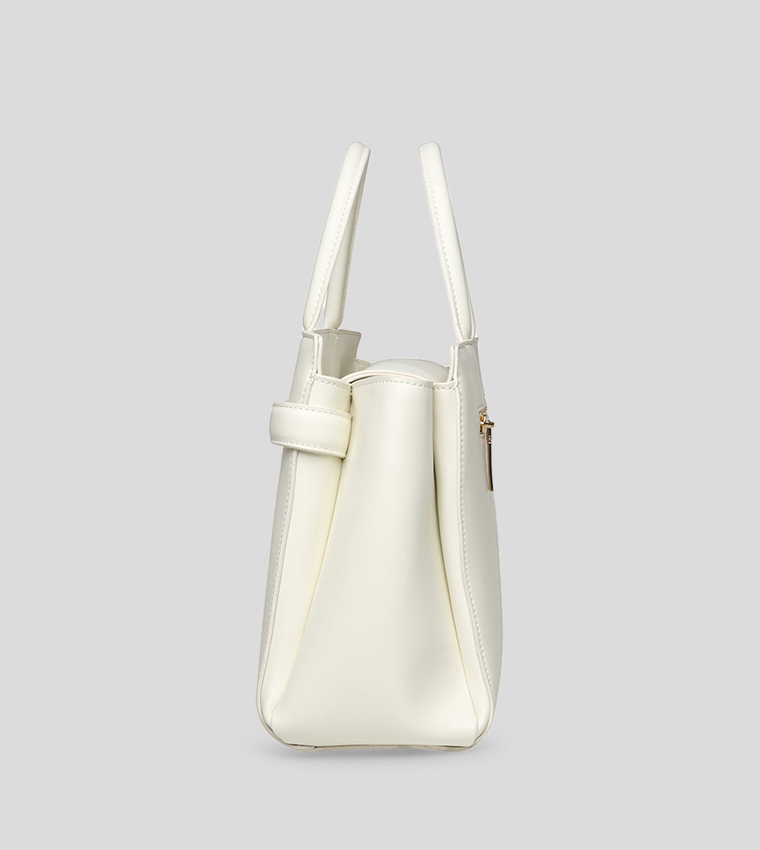 Logo Detail Satchel Bag