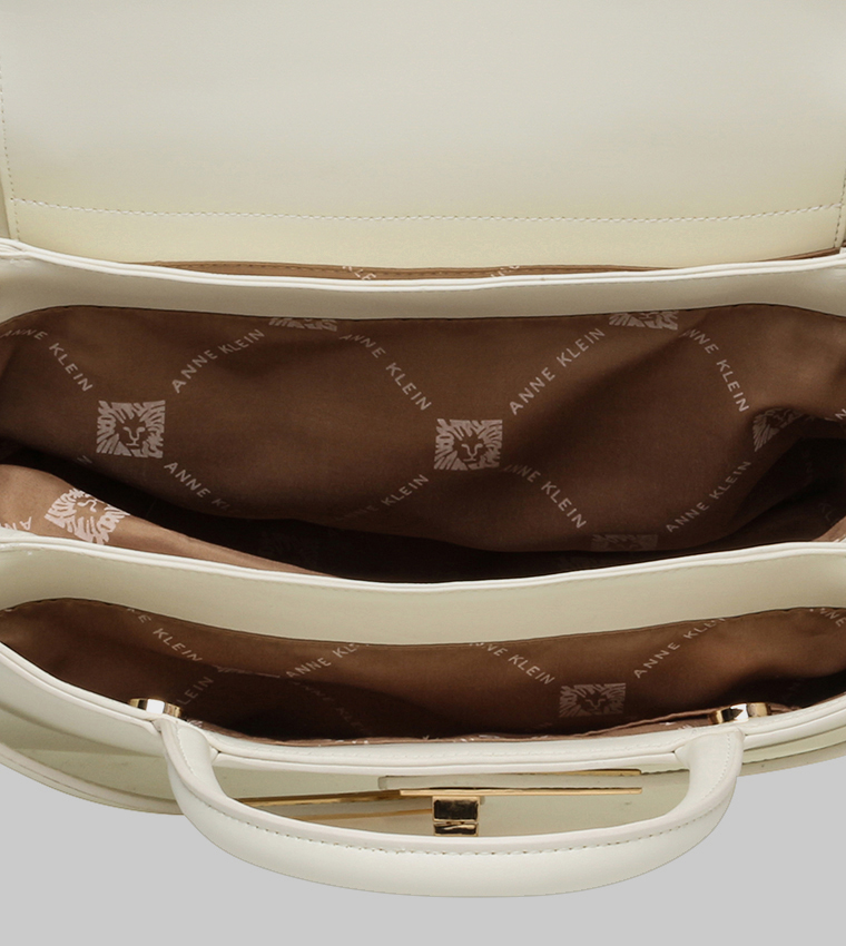 Logo Detail Satchel Bag