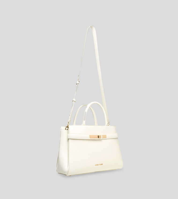 Logo Detail Satchel Bag