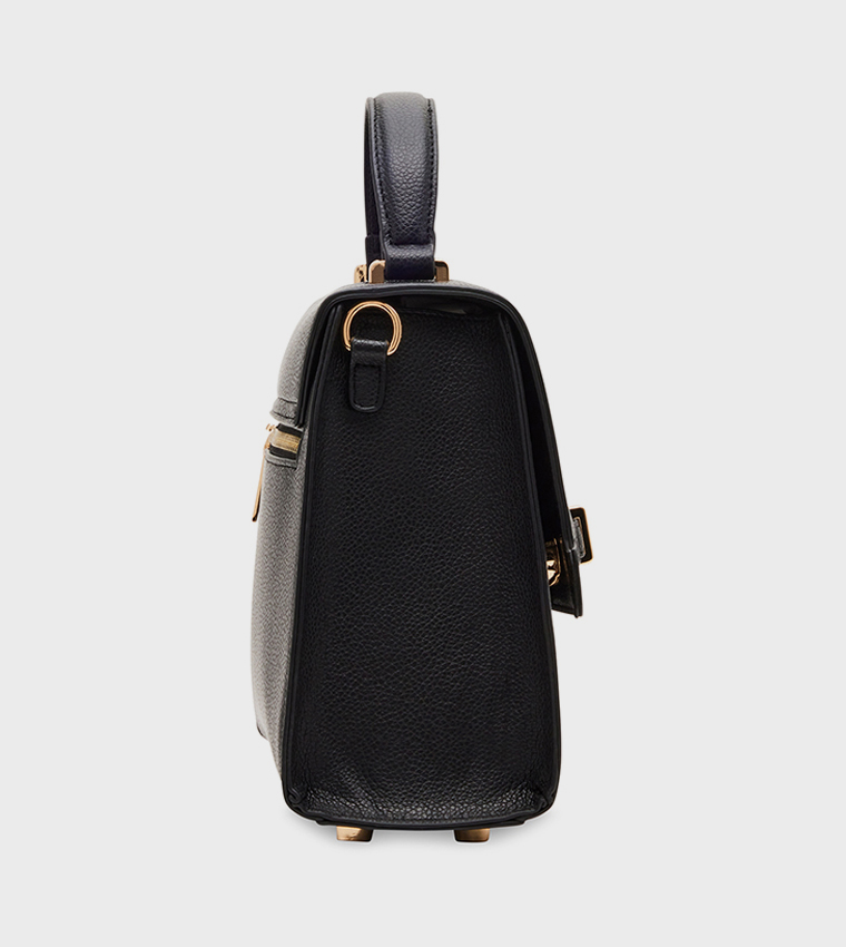 Accessory Detail Top Handle Bag
