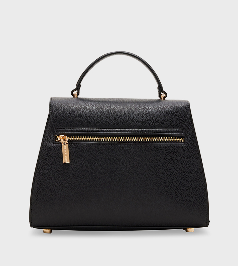 Accessory Detail Top Handle Bag