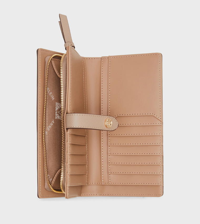 Textured Long Wallet