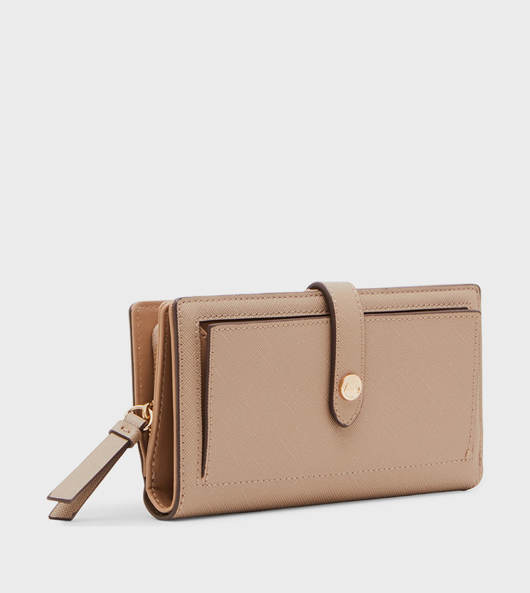Textured Long Wallet