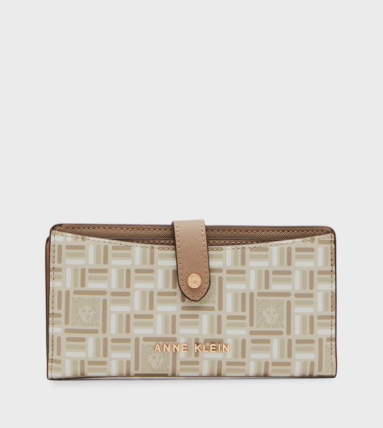 Patterned Long Wallet