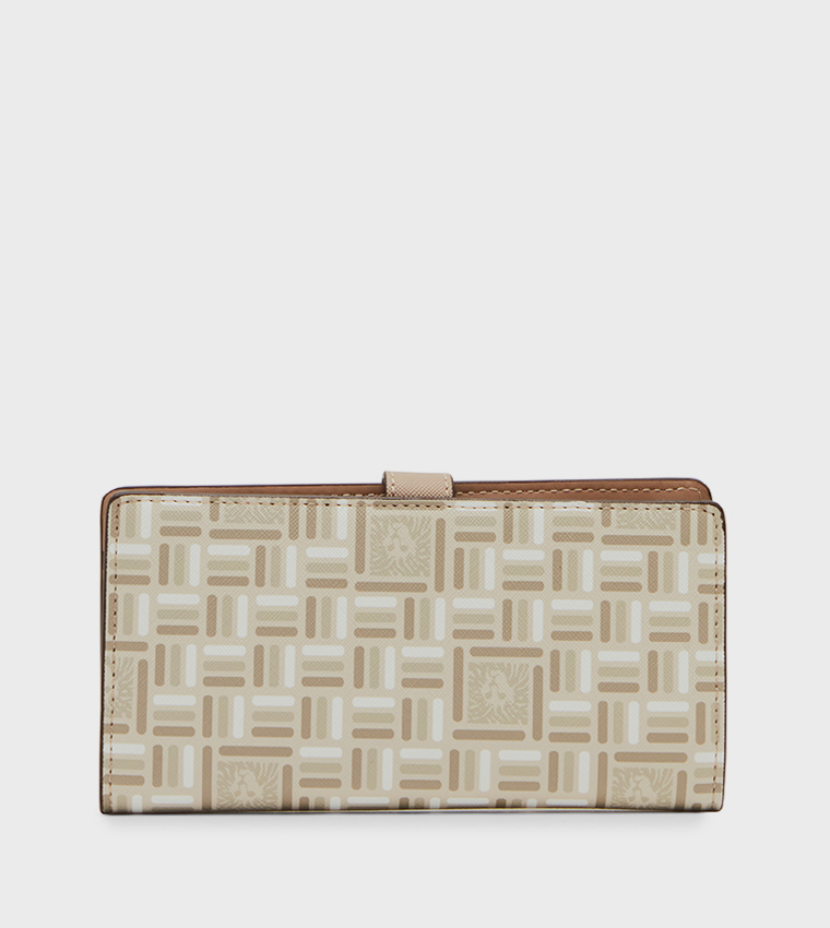 Patterned Long Wallet