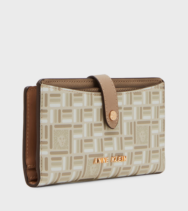 Patterned Long Wallet