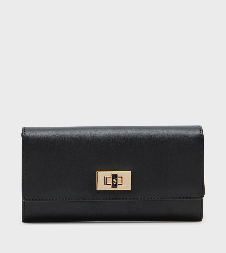 Monogram Detail Long Wallet