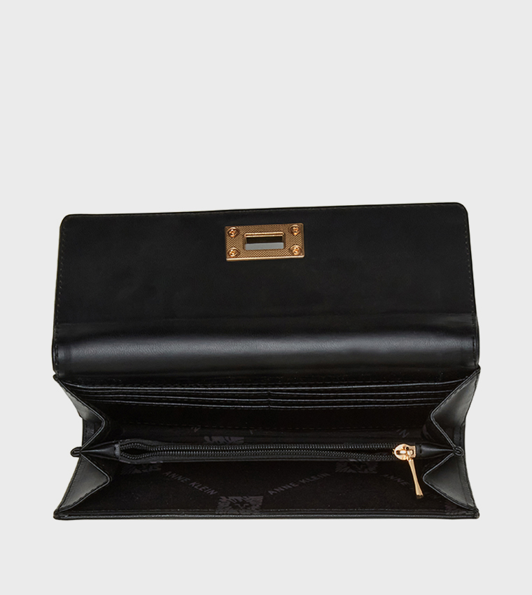 Monogram Detail Long Wallet