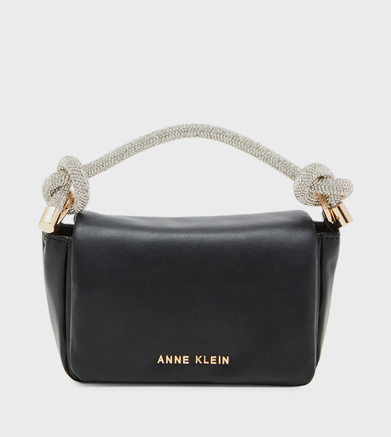 Embellished Top Handle Bag