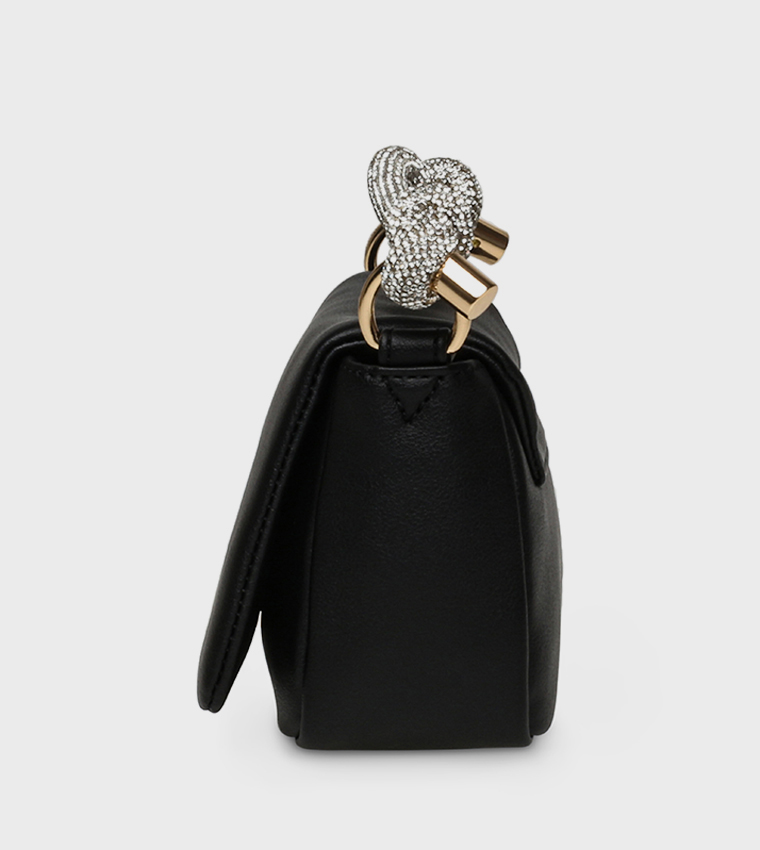 Embellished Top Handle Bag
