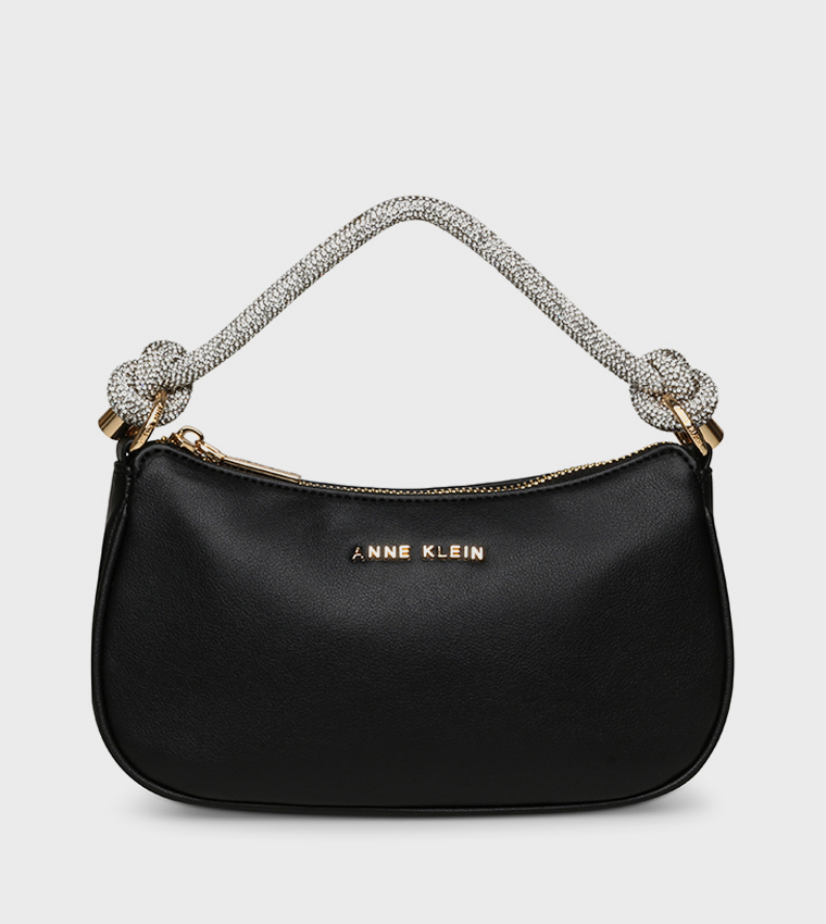 Embellished Top Handle Bag