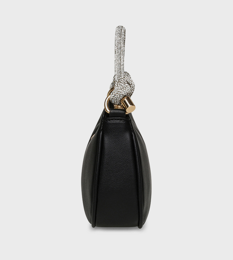 Embellished Top Handle Bag