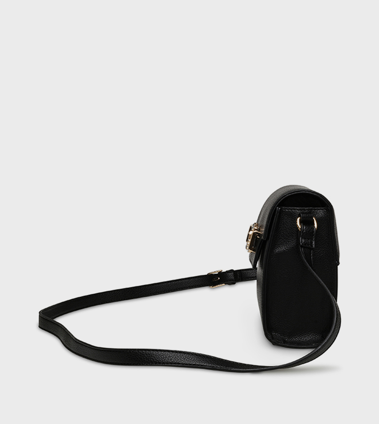 Accessory Detail Crossbody Bag